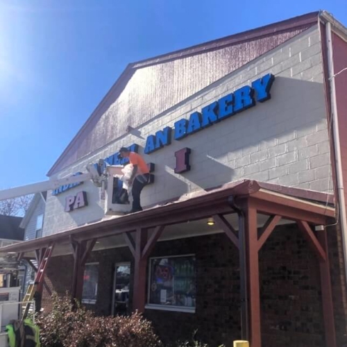 Custom Exterior Channel Letters